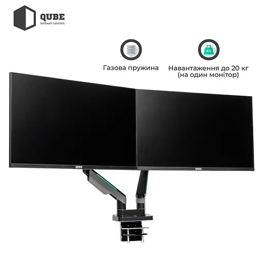 Кронштейн QUBE RGB3520GD до 2x35" 20kg max RGB3520GD - фото 3