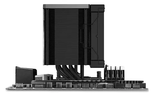 Кулер для процессора Deepcool AK500 ZERO DARK 1700 AM5 (R-AK500-BKNNMT-G-1) - фото 4