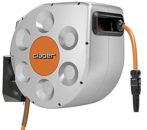 Котушка автоматична зі шлангом Claber Rotoroll Evolution 1/2" 20 м (82705) - фото 1