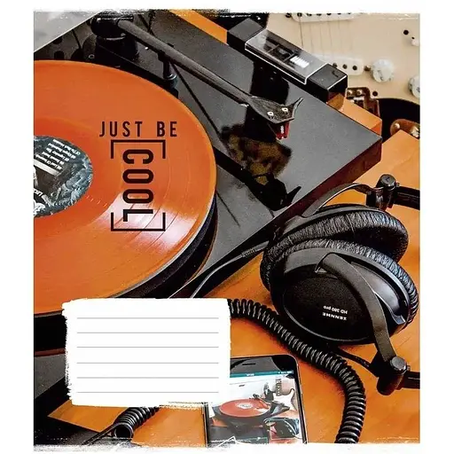 Зошит учнівський "Just be cool" Star 024-3383L 24 аркушів Різнокольоровий - фото 1