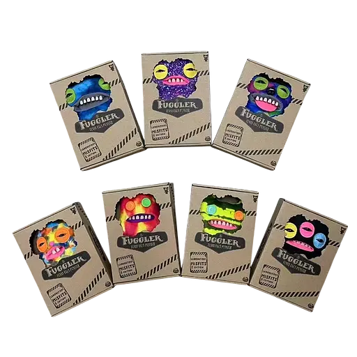 М’яка іграшка велика Fuggler, 23 см, з пластмасовими зубами (В асортименті)