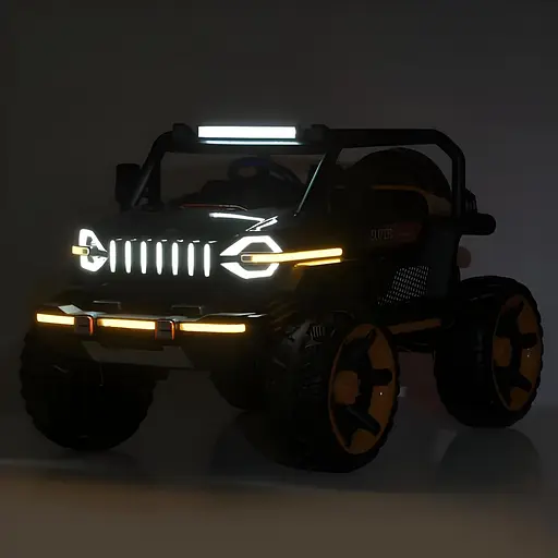 Електромобіль дитячий Bambi Джип Racer M 5824EBLR 19 24V Карбоновий - фото 3