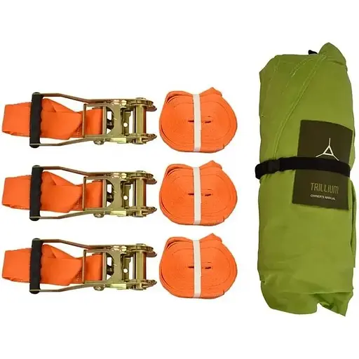 Гамак Tentsile Trillium Giant 3-Person Camping Hammock 3.0 Green (1053-THF3) - фото 3