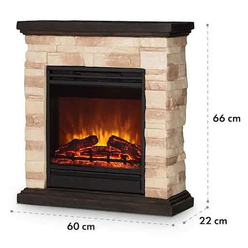 Електричний камін Klarstein Kaprun 1800 Вт (10032596) - фото 6
