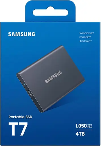 Портативный SSD Samsung 4 ТБ USB 3.2 Gen 2 Type-C T7 Shield - фото 10