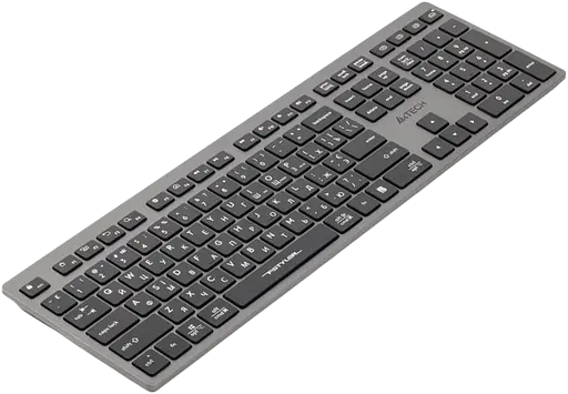 Клавіатура бездротова A4Tech FBX50C Grey - фото 2