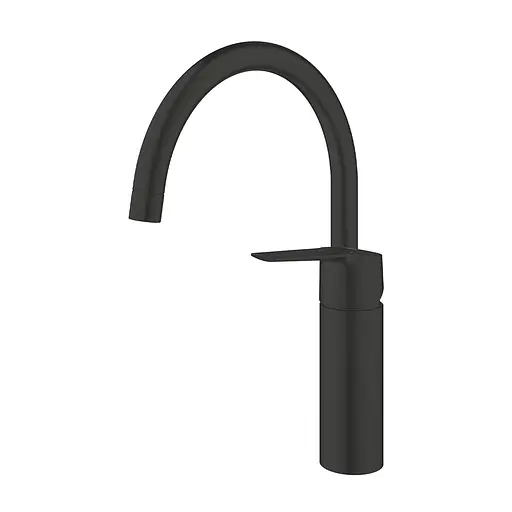 Смеситель для кухни Grohe QuickFix Start 304692430 Черный матовый - фото 4