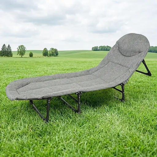 Раскладушка Market Union 200х100 см в ассортименте - фото 1