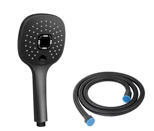 Душевая лейка и шланг HB37-3 (Черный)