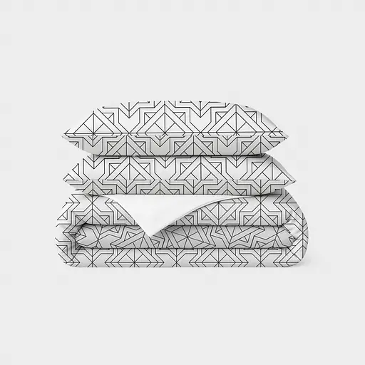 Комплект постельного белья Lelit Двуспальный поплин L-2059/1 (le2000000325545) - фото 7