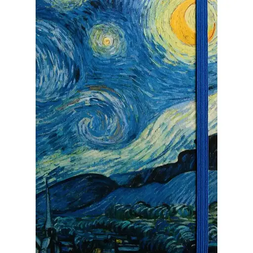 Щоденник-мотиватор Kiri sketch недатований "Зоряна ніч"