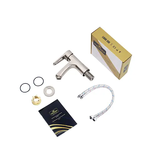 Змішувач для раковини Kroner KRM Elbe - N010 (CV016439) - фото 5