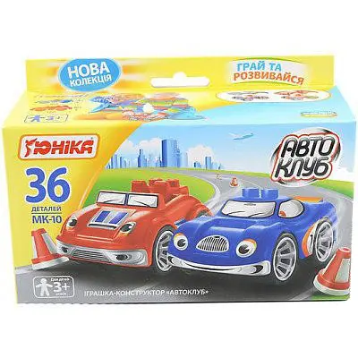 Детская игрушка конструктор “Автоклуб” МК-10 71184, 36 деталей - фото 2