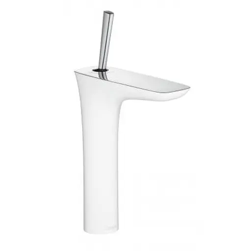 Смеситель для раковины Hansgrohe PuraVida EcoSmart 15081400 Белый - фото 1