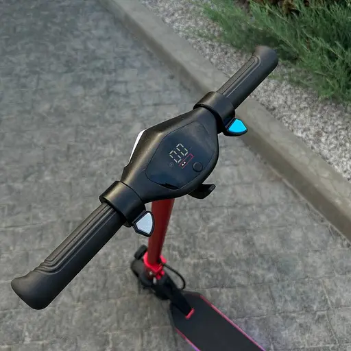 Детский электросамокат GIANT ES2 LED Max красный с LED-подсветкой (модель 2025 года) - фото 3