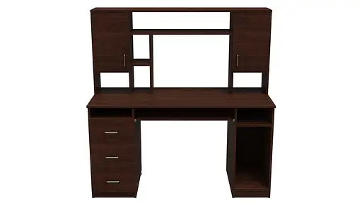 Комп'ютерний стіл Анжело Ferrum-decor 1400x1422x600 ДСП Венге Магія 16 мм (FRD-104706) - фото 4