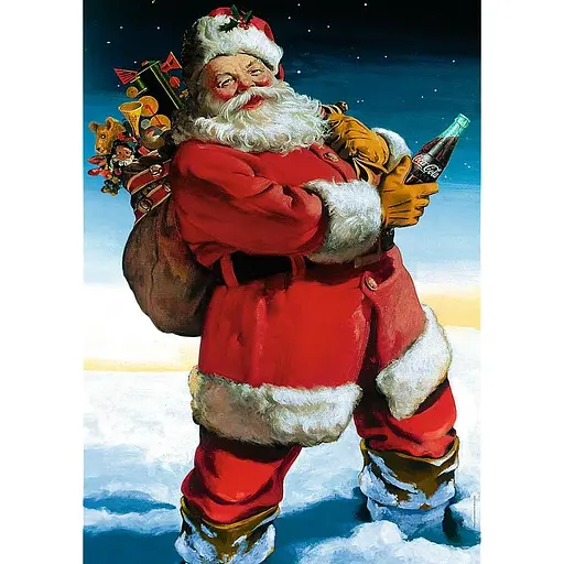 Пазл "Санта Клаус у снігу. Кока-Кола" 1000 елементів 10923 Trefl, в коробці (5900511109238) - фото 2