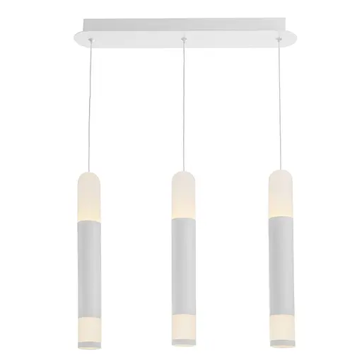 Світильник стельовий Brille підвісний тубус BL-464S/3*10W WH LED - фото 5