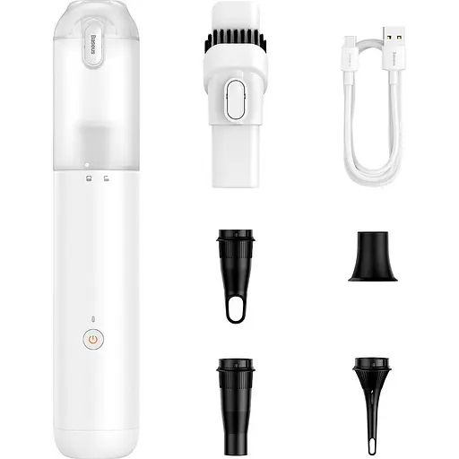Автомобільний пилосос Baseus A3lite White (VCAQ050002) - фото 3