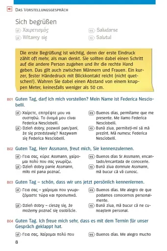 Deutsch in der Firma. Buch mit MP3-Download (Griechisch, Spanisch, Polnisch, Rumаnisch) - фото 2