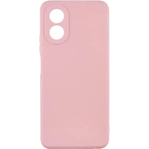 Силиконовый чехол Candy Full Camera для Oppo A58 4G Розовый / Pink Sand