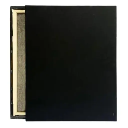 Полотно для малювання на чорному фоні, на підрамнику, Strateg, 40x50 см, AH1000