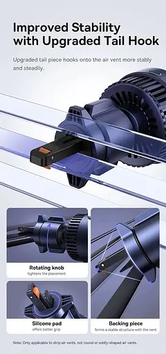 Автодержатель и беспроводное зарядное устройство Baseus MagPro Series Magnetic Qi2 15 W черный - фото 10