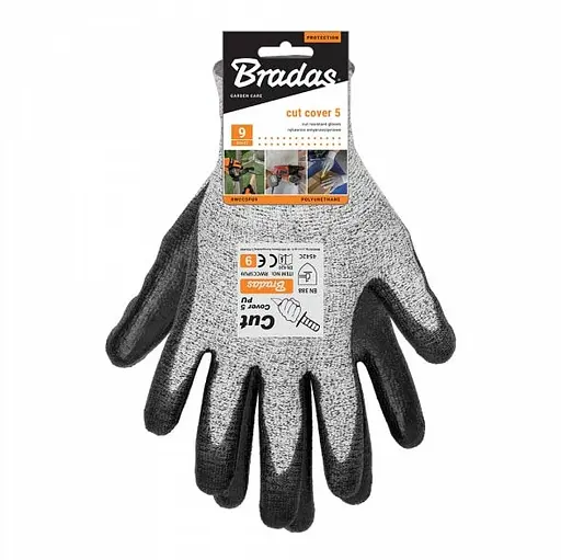 Рукавички робочі Bradas CUT COVER 5 із захистом від порізів розмір 11 RWCC5PU11 - фото 2