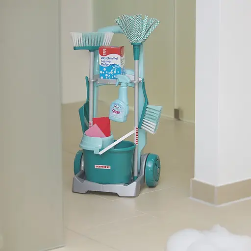 Игрушечный набор Klein Leifheit Тележка для уборки с аксессуарами (6562) - фото 7