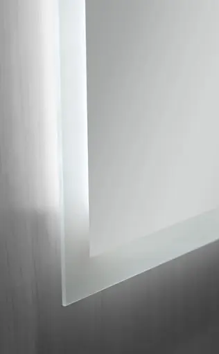 Зеркало Mixxus FLAT MR04-80x60 с LED Touch, Anti-fog, димером, регулировкой яркости, часами (MI6928) - фото 2