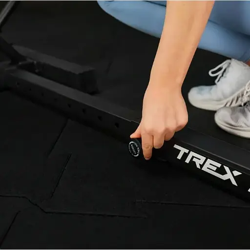 Стійки під штангу Trex Sport TX-100S регульовані з ручками для віджимань - фото 9
