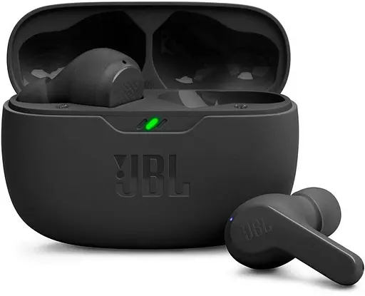 Навушники JBL TWS Wave Beam Black (JBLWBEAMBLK) - фото 1
