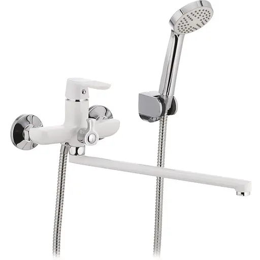 Змішувач для ванни Mixxus PREMIUM TIGER 006 білий (MI0572) - фото 1