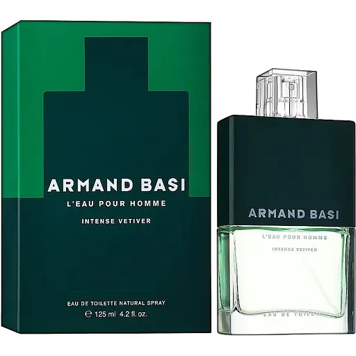Туалетна вода Armand Basi L'Eau Pour Homme Intense Vetiver 125 мл - фото 1