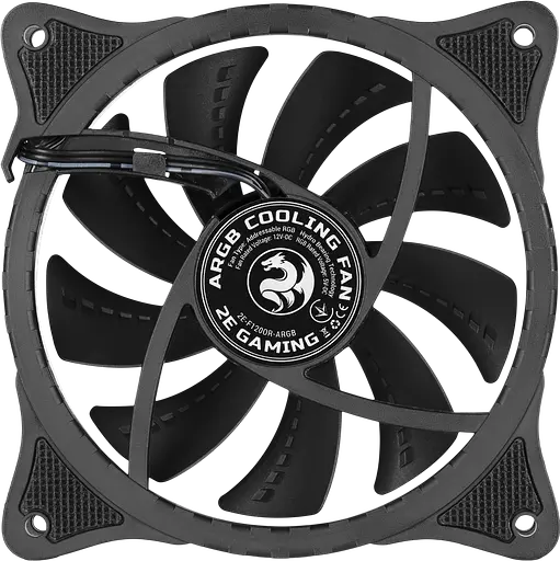 Вентилятор 2E Gaming 2E-F120OR-ARGB Black - фото 3