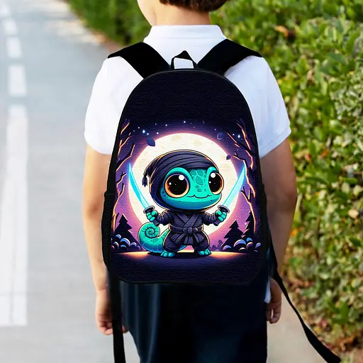 Рюкзак детский Рюкзак детский Дракончик Ниндзя 34х27 см, ранец городской для мальчика (00542)