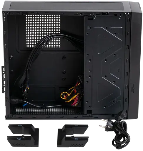 Корпус Vinga CS321B 400W Black - фото 5