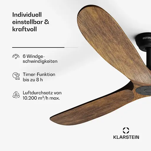 Стельовий вентилятор Klarstein Bahama Breeze (10046090) - фото 5