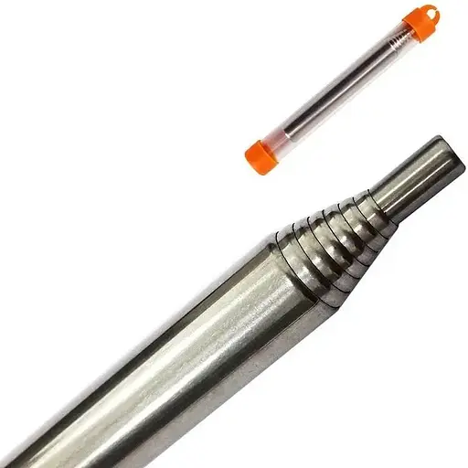 Трубочка для раздувания костра или угля Inter&Weave FS-10 телескопическая в футляре - фото 3