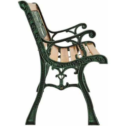 Скамейка для сада Chomik Garden Line Paola с декоративной спинкой - фото 3