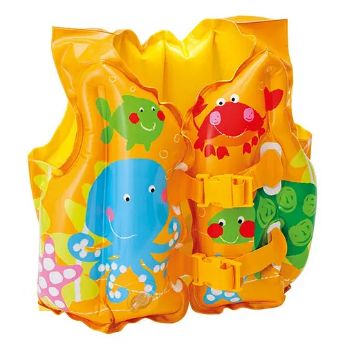 Жилет надувний Intex Рибки, від 3 до 5 років, 41x30 см, 59661