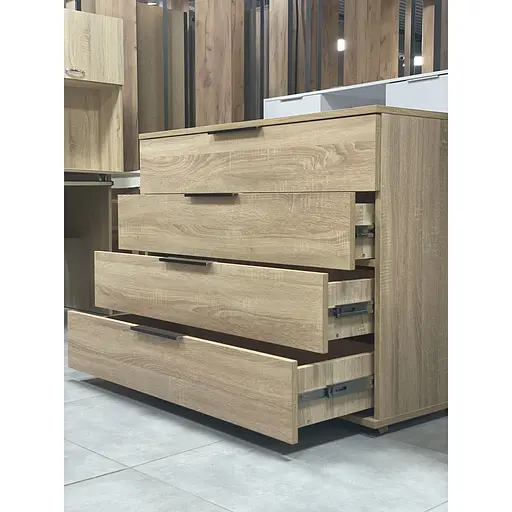 Комод Orange-Line Лира 110 1100x450x840 мм Дуб сонома - фото 4