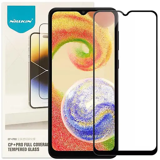 Защитное стекло Nillkin (CP+PRO) для Samsung Galaxy A04/A04s/A04e Черный