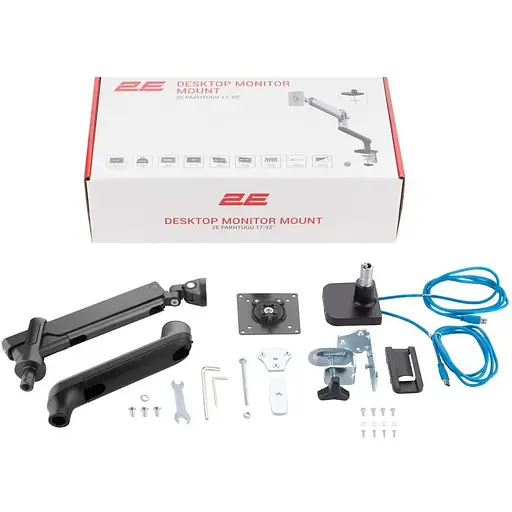 Настольная стойка 2E Евдо (2EDGEREDUSB) - фото 9