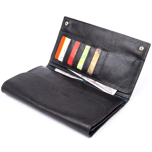 Чоловіча шкіряна барсетка GRANDE PELLE 22,3х12,5х2,7 см acs0015934 - фото 3