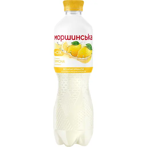 Напиток Моршинская со вкусом лимона негазированный 0.5 л - фото 1