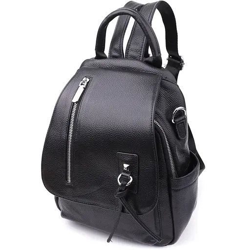 Классический женский рюкзак из натуральной кожи Vintage 23х30х13 см sum0027387 - фото 1