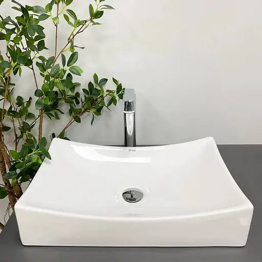 Умивальник VBI Viareggio white накладний VBI-016201, Білий - фото 1