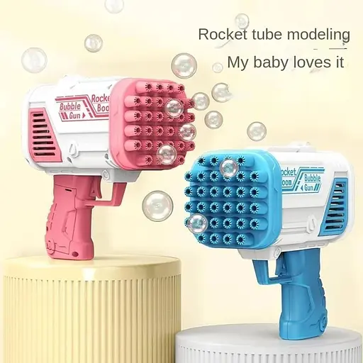 Бульбашковий кулемет Bazooka із підсвіткою 32 отвори - фото 4