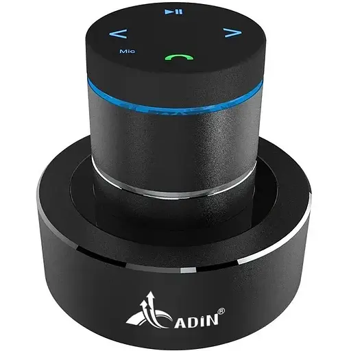 Колонка портативная Adin S8BT вибрационная bluetooth 26 Вт - фото 2